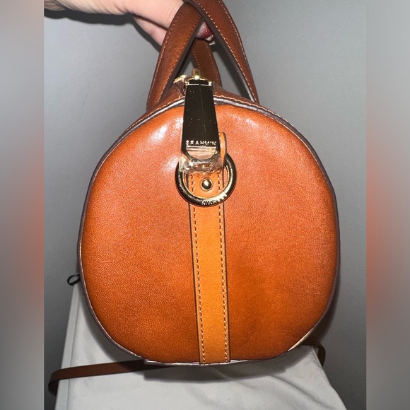 Brahmin Topsail Claire Crossbody Whiskey - Picture 2 of 6